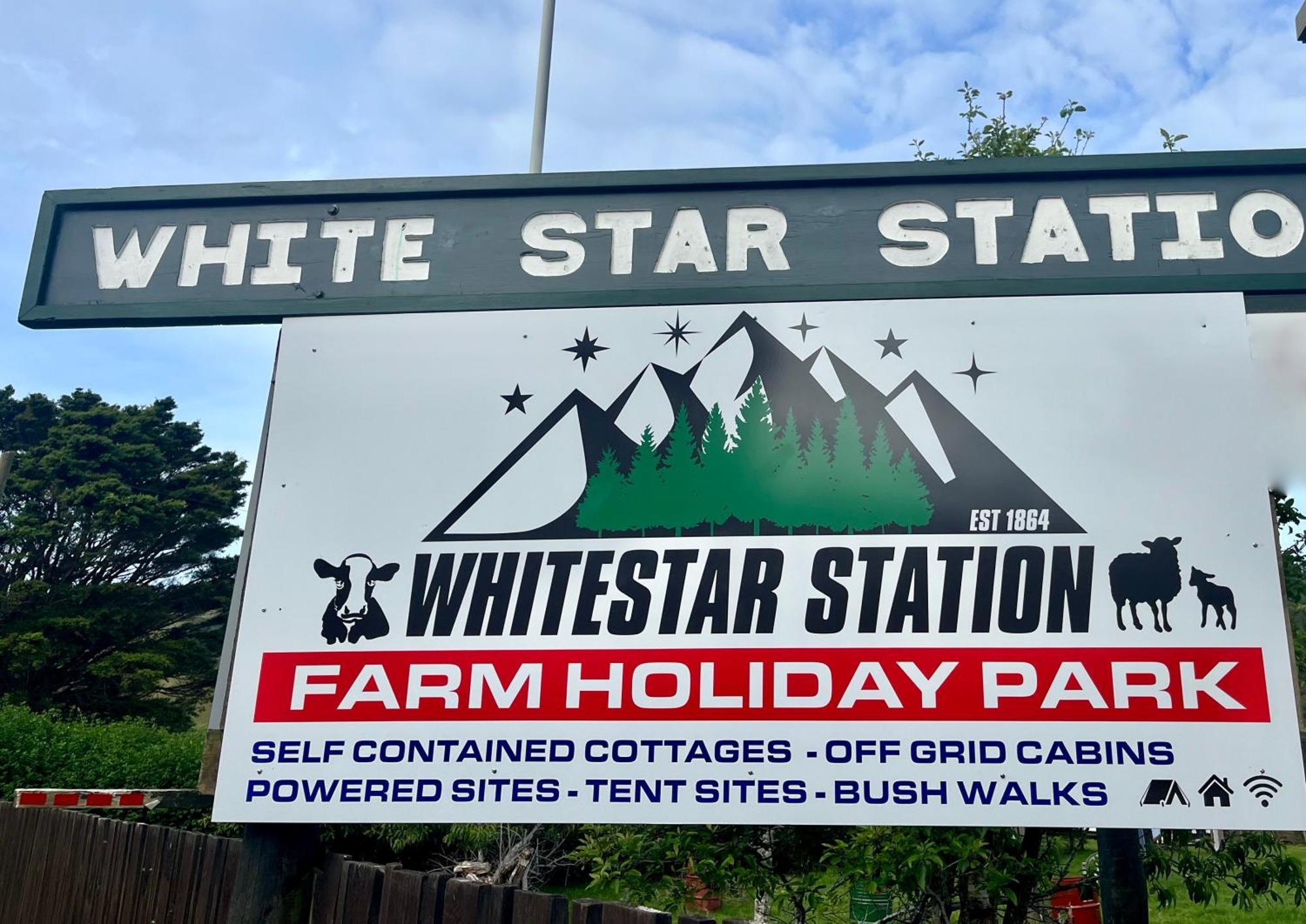 White Star Station Farm Holiday Park Coromandel Esterno foto